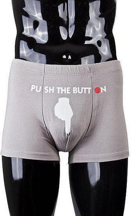 Actual product image Shots Funny Boxers Slide to Unlock (One size)