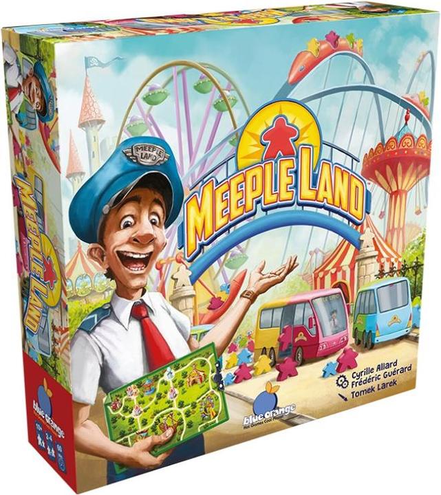 Produktbild Blue Orange BLOD0076 - Meeple Land, Brettspiel, 2-4 Spieler, ab 10 Jahren (DE-Ausgabe) (Deutsch)