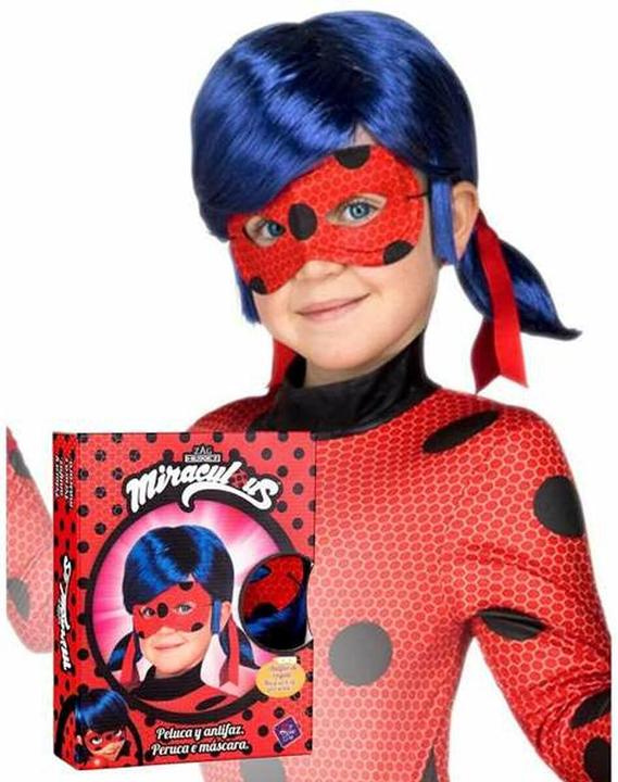 Actual product image My Other Me Mask and wig Ladybug Miraculous