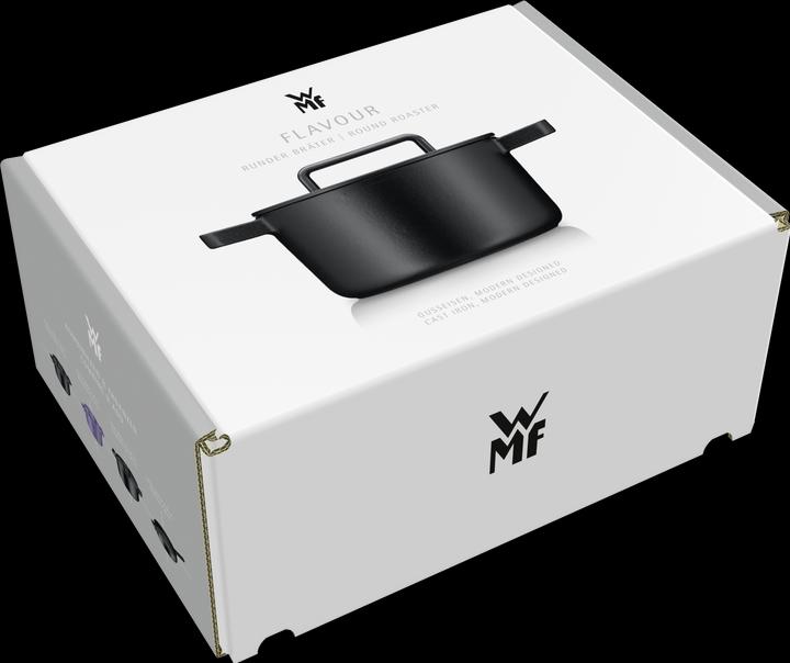 Actual product image WMF Flavour roaster, 22 cm, Black (22 cm, Casserole + Stewpot, Cast iron)