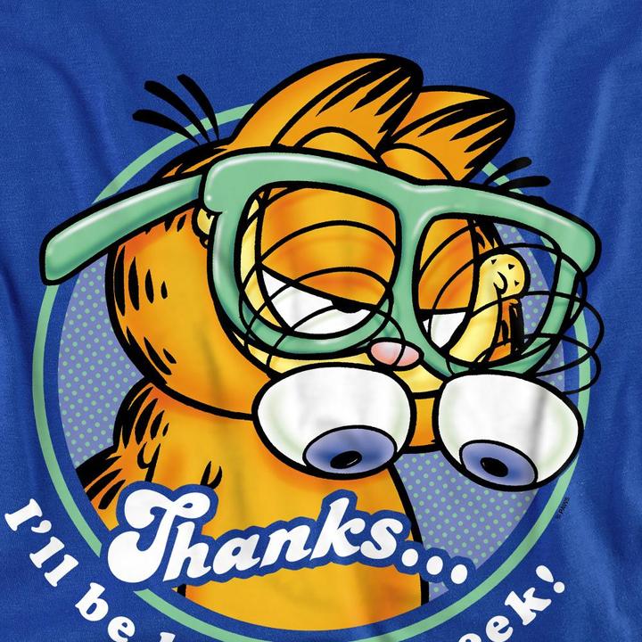 Actual product image Garfield Unisex Adult Performing Sweatshirt (M)