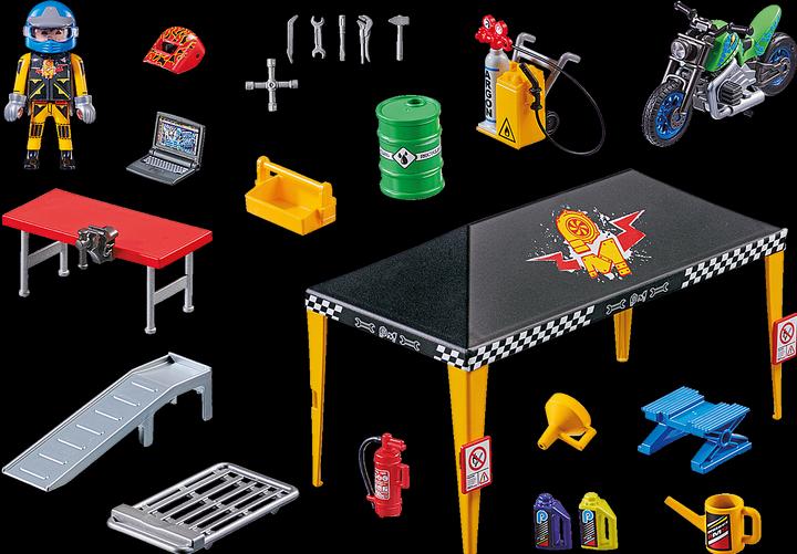 Actual product image Playmobil Stunt show workshop tent (70552, Playmobil stunt show)