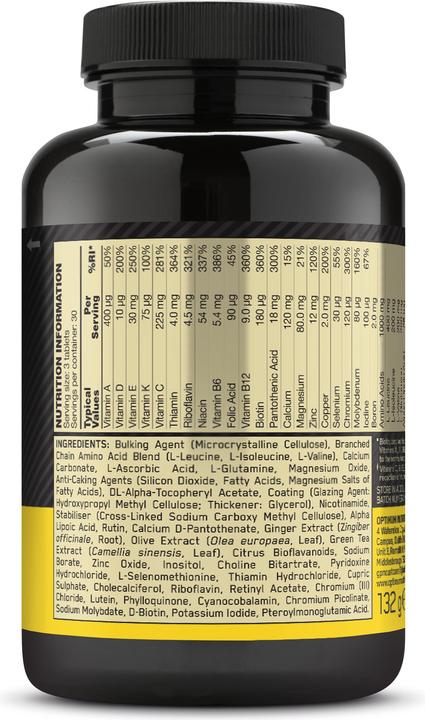 Produktbild Optimum Nutrition Opti-Men (1 Stück, Kapseln, 135 g)