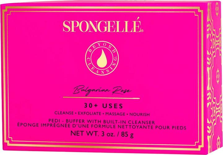 Immagine prodotto Spongellé Pedi-Buffer - Rosa Bulgara (Pediluvio)
