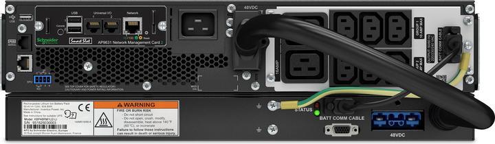 Image du produit APC SRTL2200RMXLI-NC (2200 VA, 1980 W, Double convertisseur en ligne Onduleur)