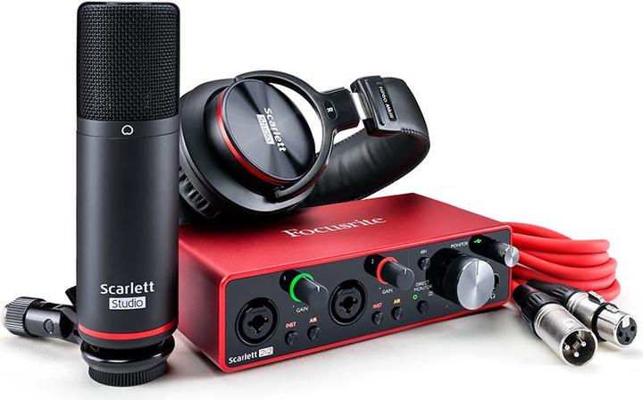 Actual product image Focusrite Scarlett 2i2 Studio Pack 3rd Gen (USB)