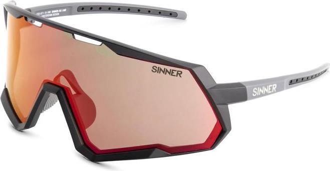 Actual product image Sinner Gear Sinner Pace Sunglasses - Matt Black - Bicycle Lens (Matt Black, Matt black)