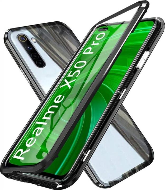 Actual product image G-Case Realme X50 Pro 5G Aluminium Magnetic Glass Case Cover (Realme X50 Pro 5G)