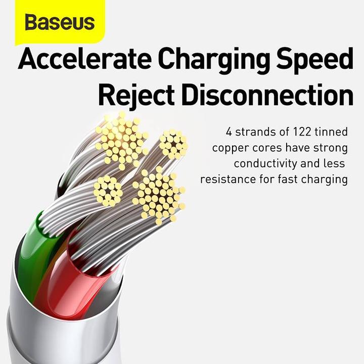 Produktbild Baseus 3 in 1 Multicharger USB-Cable (1.50 m, USB 2.0)