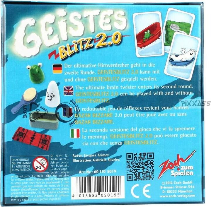 Produktbild Zoch Geistesblitz 2.0 (Deutsch, Englisch, Französisch, Italienisch)
