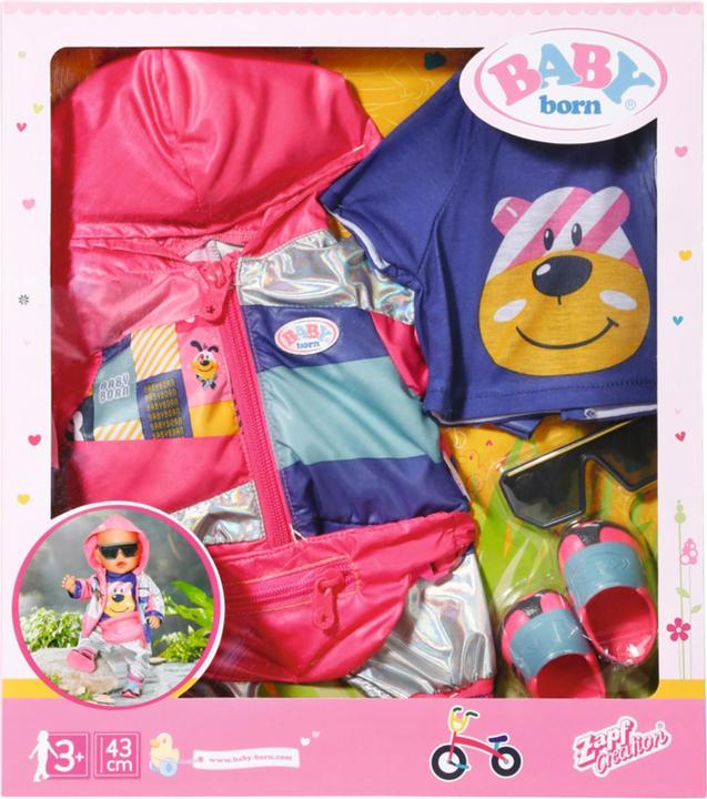 Produktbild Baby Born Deluxe Fahrrad Set