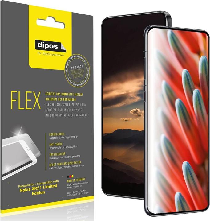 Immagine prodotto Dipos 3D Full-Cover Pellicola Protettiva (1 Pezzo/i, Nokia XR21)