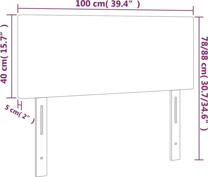 Produktbild VidaXL Jehoash (100 x 5 x 88 cm)