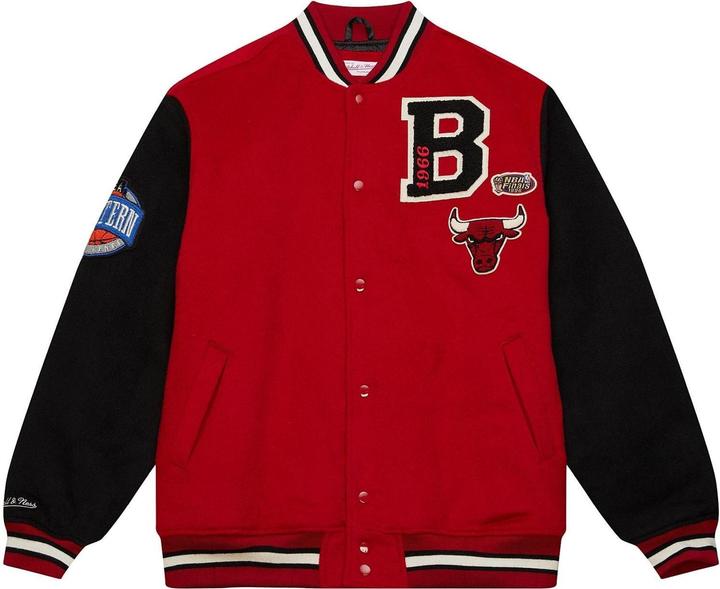 Produktbild Mitchell & Ness M&N Legacy Varsity Wool Jacke - NBA Chicago Bulls - L (L)