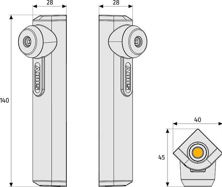 Actual product image Abus FTS 16 W EK B/EDKSNNLD Window lock white