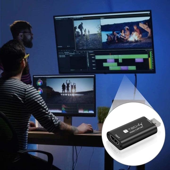 Produktbild Techly I-USB-VIDEO-1080TY