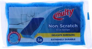 Actual product image Multy Non-scratching scouring pads 3 pieces (3 pcs.)