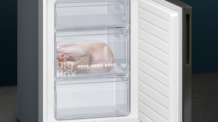 Image du produit Siemens Combiné réfrigérateur/congélateur KG39EAXBA (343 l)