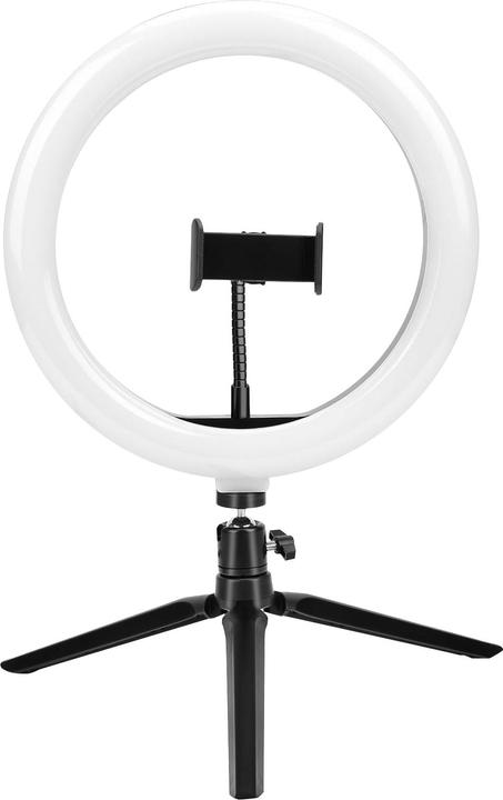 Produktbild Akashi Ringlicht + Smartphone-Halterung und Stativ (Ringleuchte)