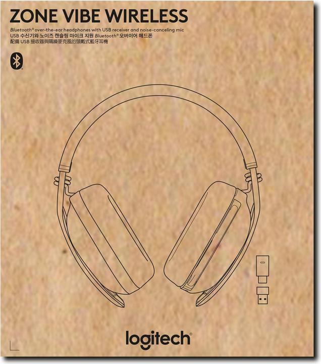 Immagine prodotto Logitech Zone Vibe (Senza fili, USB-C)