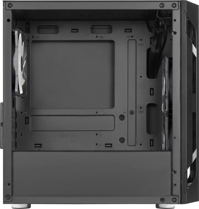 Image du produit Silverstone Fara H1M Pro Micro-ATX Case - Verre trempé, ARGB (mATX, Mini-ITX, Mini-DTX)