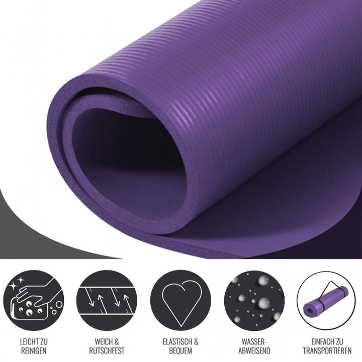 Produktbild Gorilla Sports Yogamatte (15 mm)