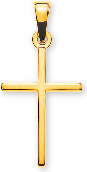 Muau Balken-Kreuz (750/18K Gelbgold)