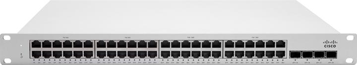 Actual product image Cisco Meraki MS225-48LP Switch 48x GigE 370W PoE L2 Cloud Managed (48 Ports)