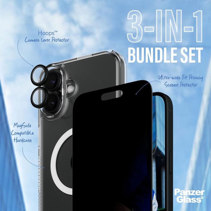 Productafbeelding PanzerGlass Privacy (1 Stuk, Apple iPhone 16 Plus)