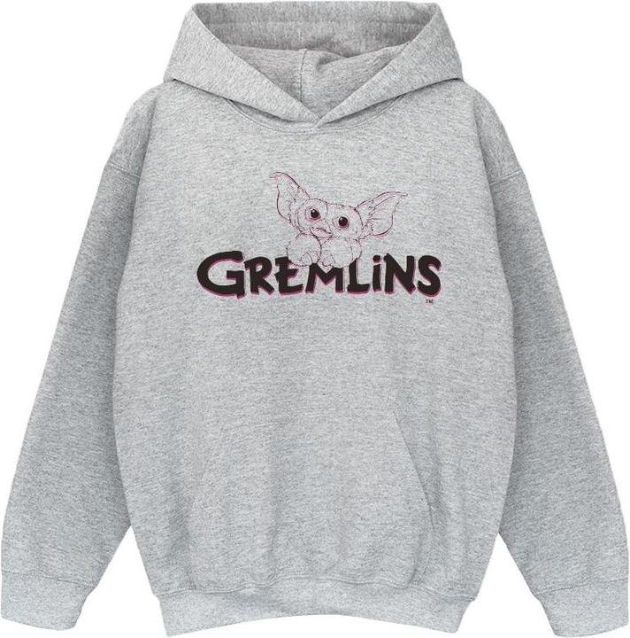 Gremlins Logo Line Kapuzenpullover Mädchen