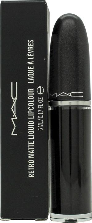 Actual product image MAC Cosmetics Retro Matte Liquid Lipcolour (Caviar)