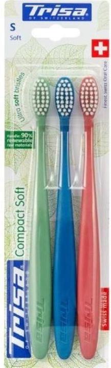 Trisa Compact Soft Trio soft Special Edition (Weich, 3 x)