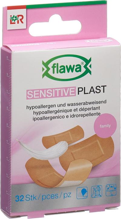 Flawa Plast plaster strips 3 sizes (32 x)