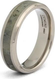 Actual product image Gemini Basic Hematite Silver (17 cm, Stainless steel)