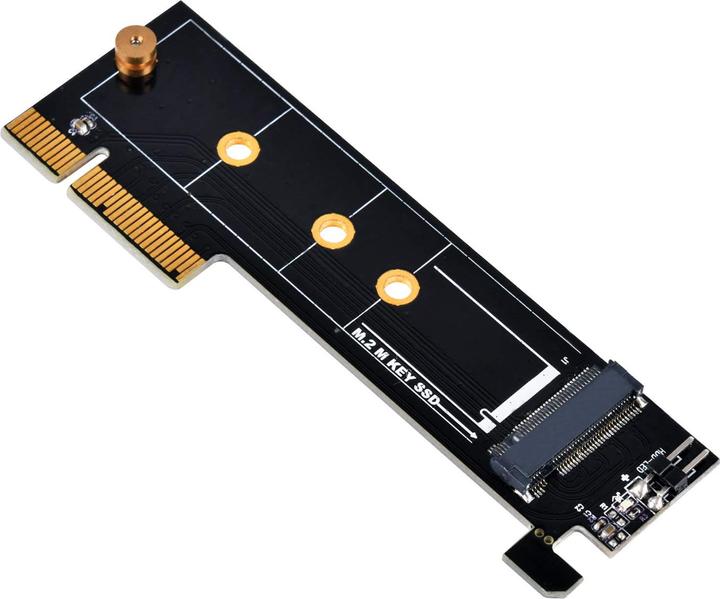 Actual product image Silverstone SST-ECM25-V2 M.2 port (M-Key) in PCIe x4 interface