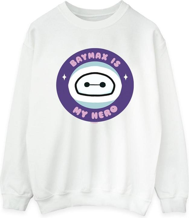 Immagine prodotto Disney Big Hero 6 Baymax My Hero Pocket Felpa Donna (L)