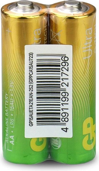 Actual product image GP Batteries Bateria alkaliczna AA / LR6 GP Ultra Alkaline G-TECH - 40 sztuk (40 pcs., AA)
