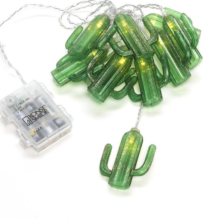 Actual product image Konstsmide LED motif light chain cacti (2.10 m)