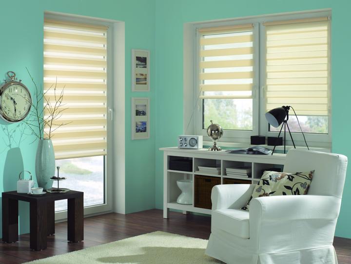 Actual product image Gardinia Easyfix double roller blind (90 x 220 cm)