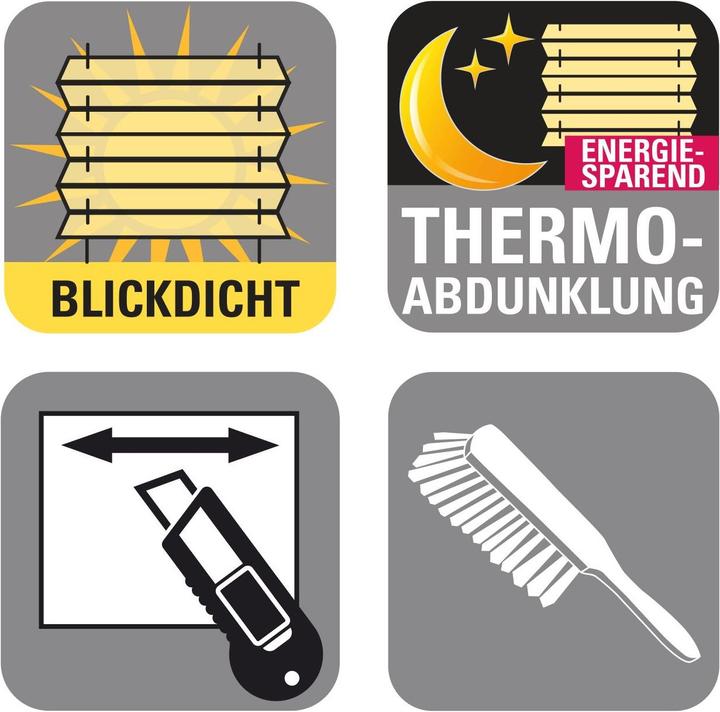 Image du produit Gardinia Easyfix plissé jour + nuit (90 x 130 cm)