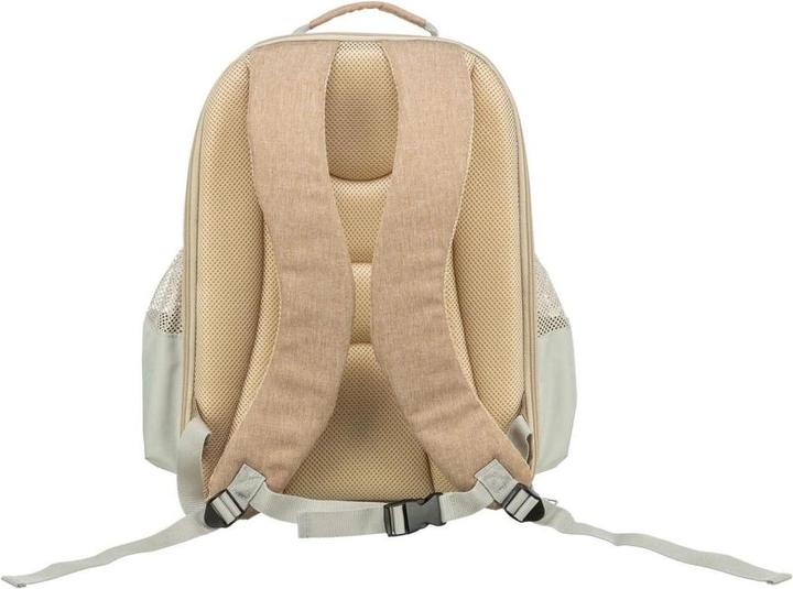 Image du produit Trixie Sac à dos pour transport d'animaux Willow Beige/Brun (Chat, Chien, Réflecteurs, Respirant)