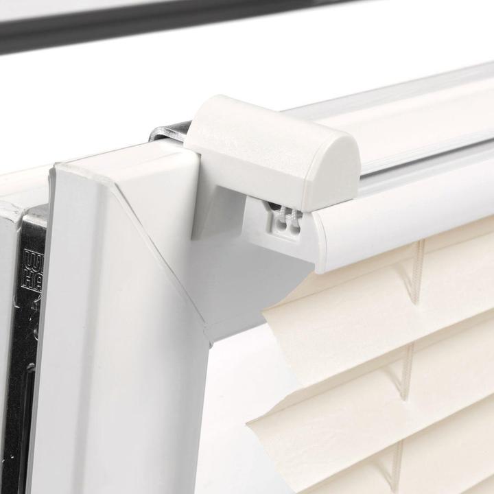 Actual product image Gardinia Easyfix pleated blind with 2 operating rails (75 x 130 cm)