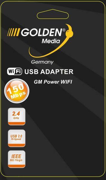 Produktbild Golden Media Power WiFi USB-Adapter (USB 2.0)