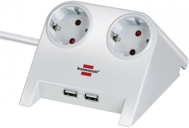 Immagine prodotto Brennenstuhl Caricatore USB da tavolo (4 x, USB-A, 1.80 m)