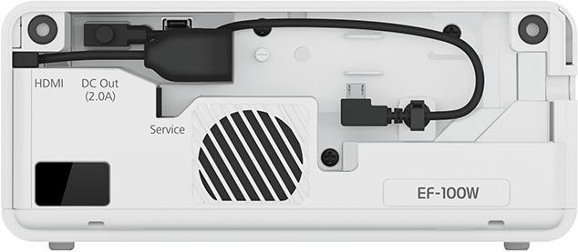 Actual product image Epson EF-100W (WXGA, 2000 lm, 1.04 - 1.4:1)