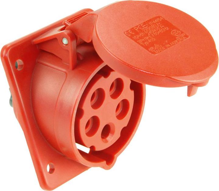 Produktbild PCE 415-6TTf87 Anbaudose schräg 16A 5p 6h IP44/54 TT