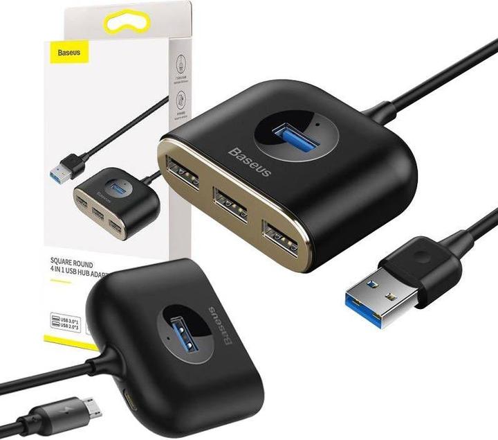 Actual product image Baseus CAHUB-AY01 (USB-A, 4 Ports)