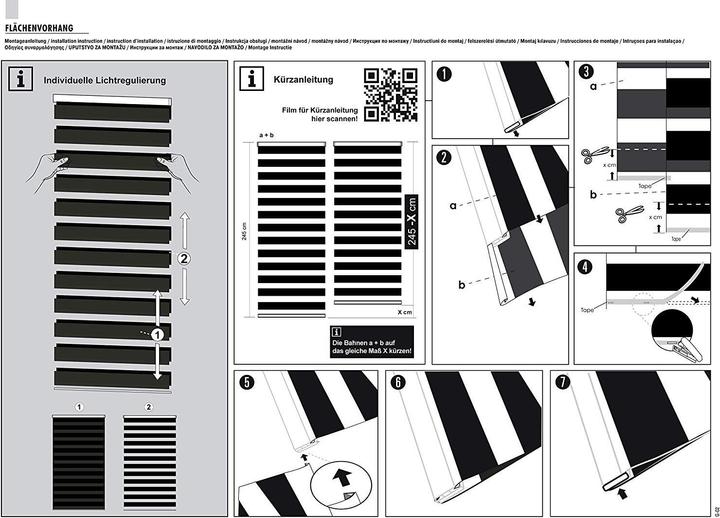 Actual product image Deco Company Aluminium blind (95 x 175 cm)