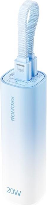 Produktbild Romoss PSC05C Mini Powerbank 5000mAh 10,5W (Blue) (5000 mAh, 10.50 W)