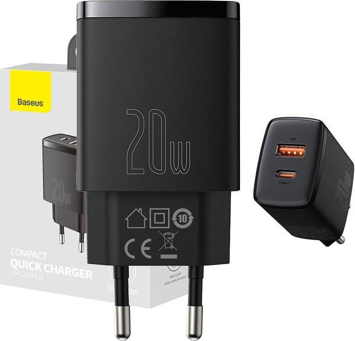 Produktbild Baseus Compact Charger (20 W)